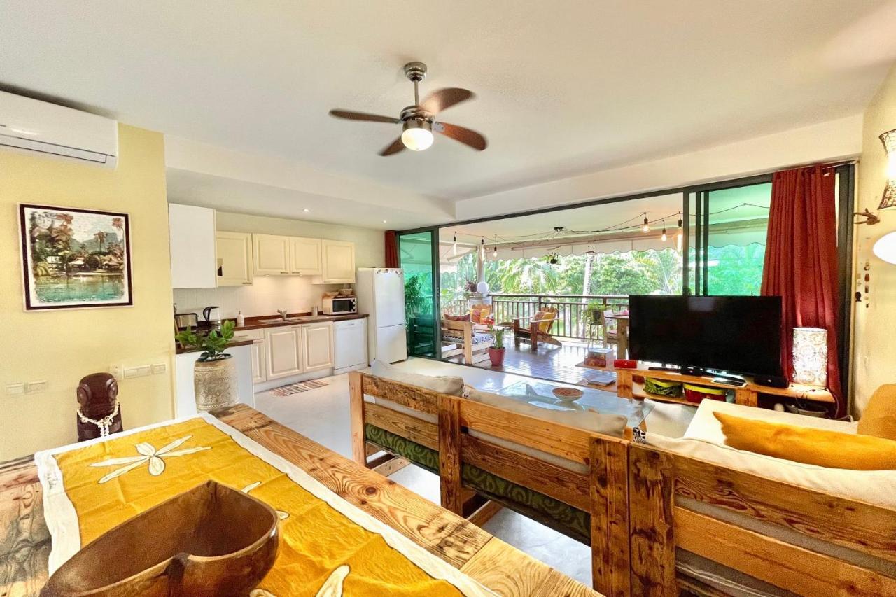 Vaiava Beach Carlton- Tahiti - Beachfront Luxury Residence & Pool - 4 Pers Пунауиа Екстериор снимка